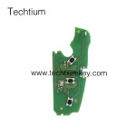 433Mhz 8E chip 8E0837220Q KYDZ 3 button remote key for Audi Q7